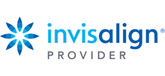 Invisalign provider logo and branding.